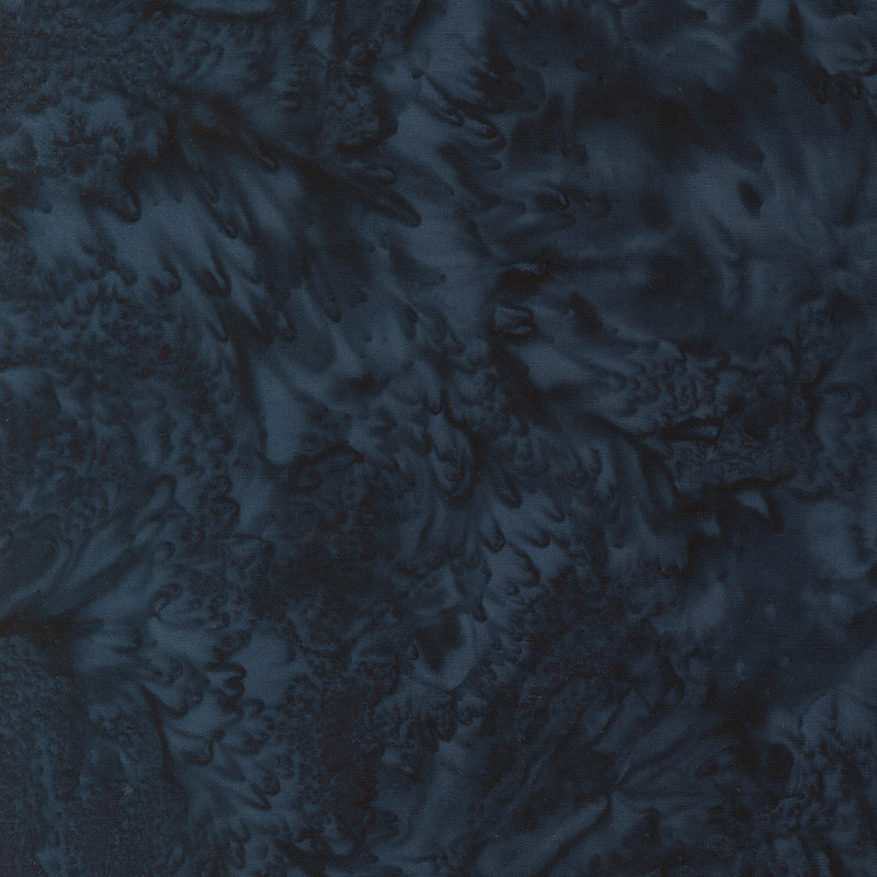 Deep slate blue basic batik.