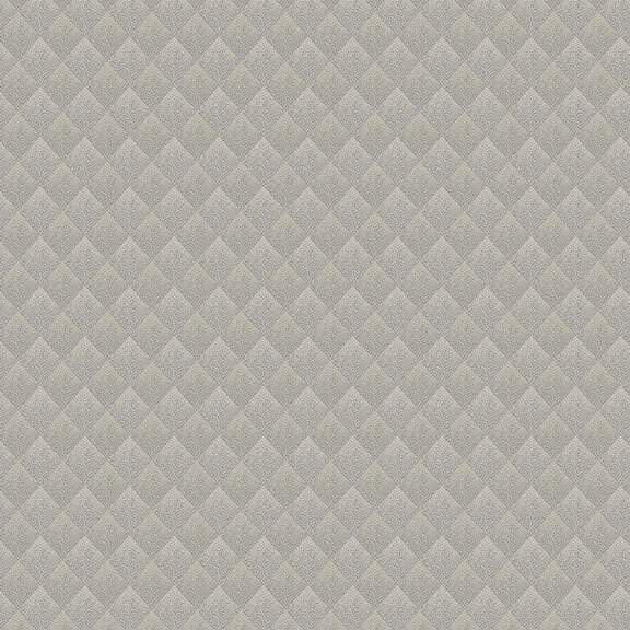 A light gray fabric with a subtle diamond array. 
