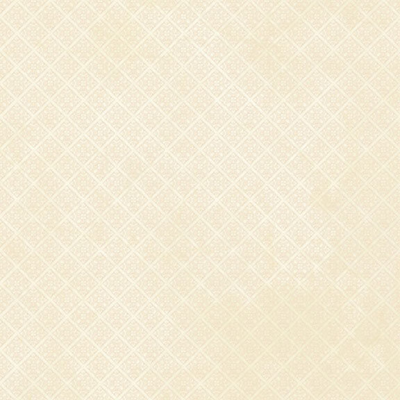 This cream on cream fabric features a design of Venetian tiles. 