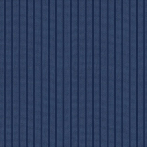 navy fabric with a tonal stripe pattern.