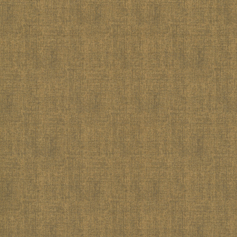 textured linen fabric in olive brown