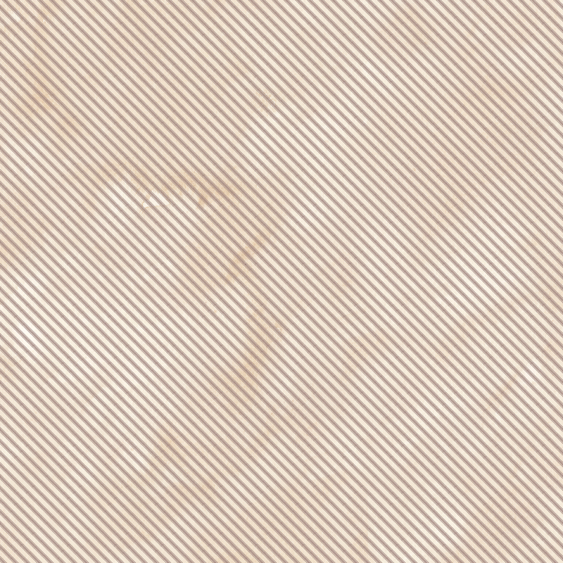 Mottled cream fabric with biased mouse gray stripes.