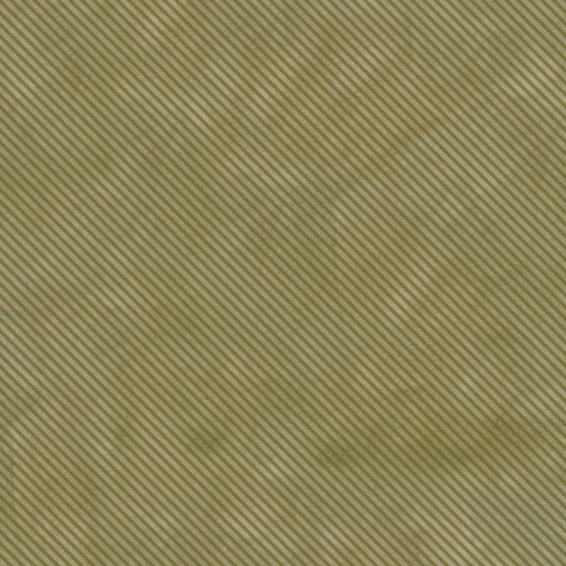 Mottled dark sage fabric with biased olive green stripes.