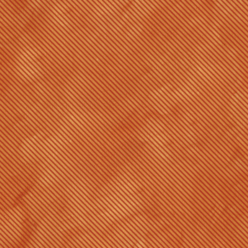 Mottled pumpkin orange fabric with biased dark orange stripes.