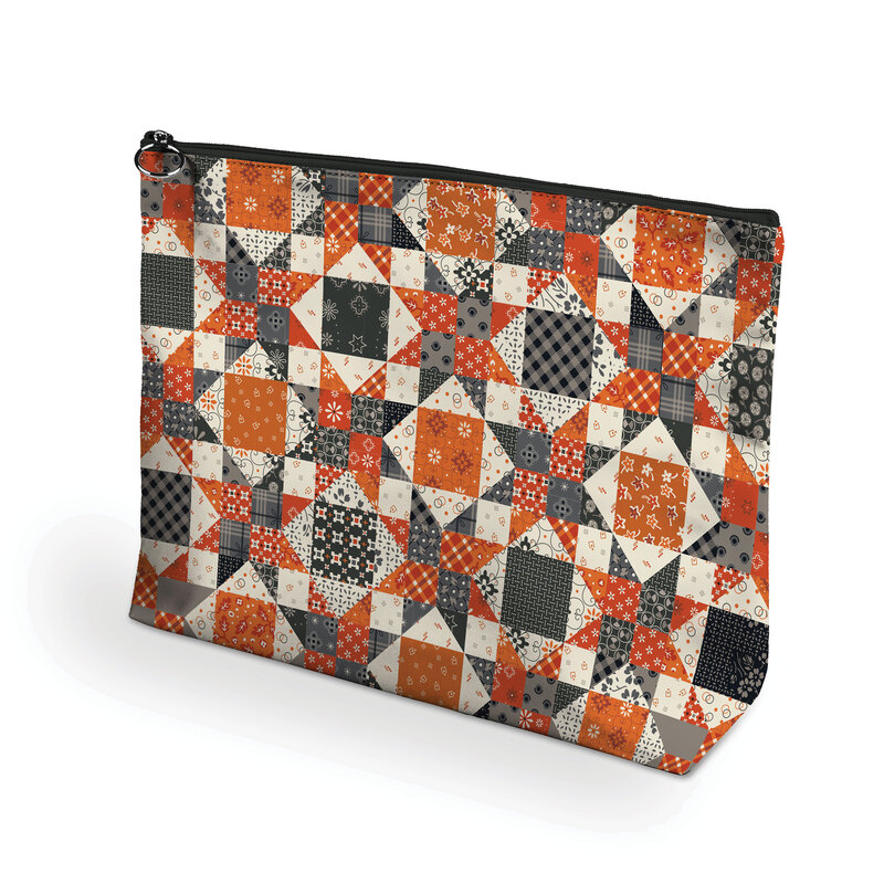 Isolated image of the Halloween themed Project Bag on a white background.