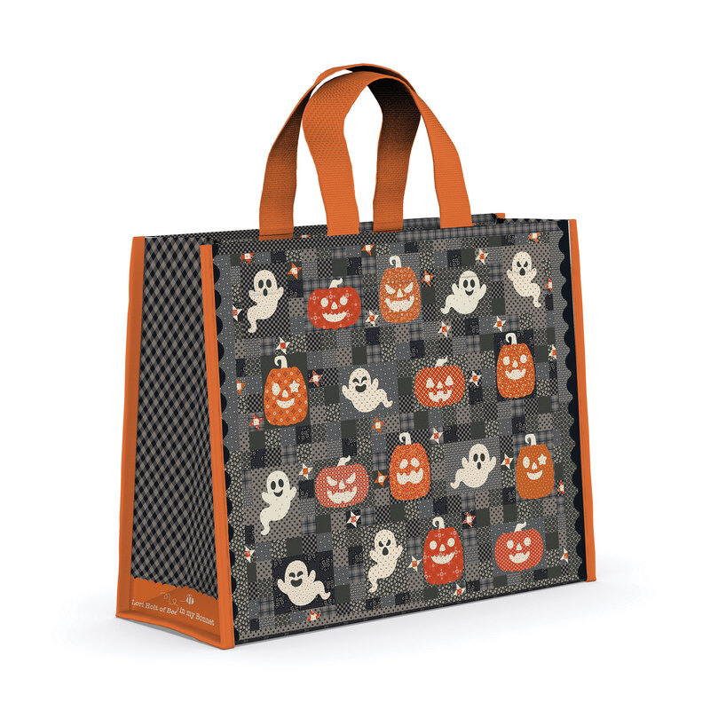Isolated image of the Halloween themed Tote Bag on a white background.