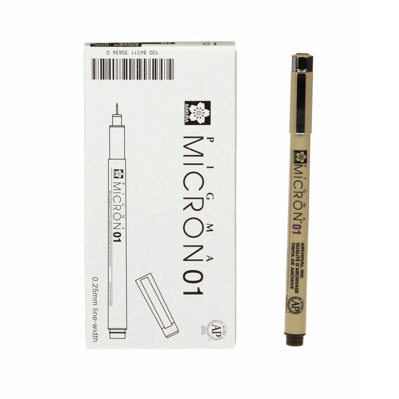The pen out of its box, isolated on a white background.
