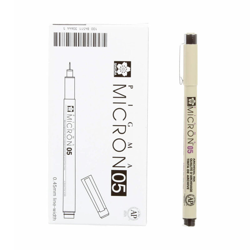 The pen out of its box, isolated on a white background.