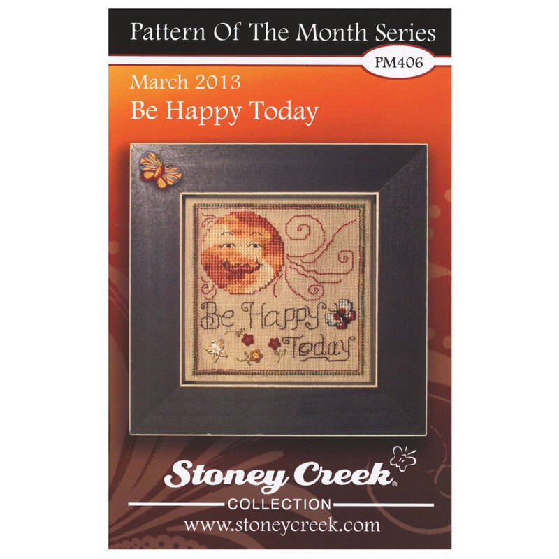 Front cover of the pattern showing the completed project. 