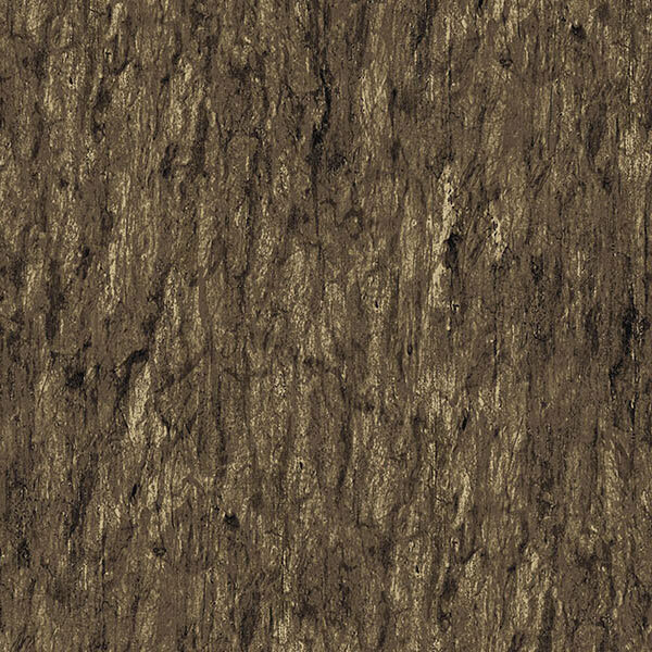 Brown fabric with a wood bark texture.
