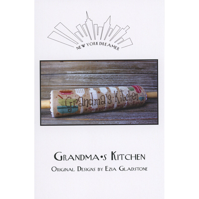Front for the Grandmas Kitchen cross stitch pattern