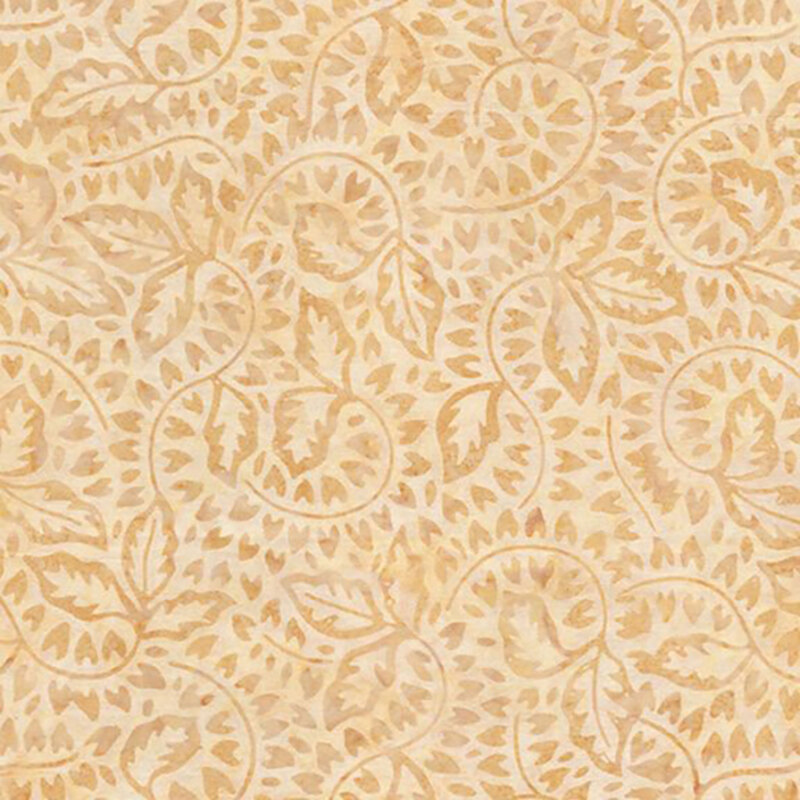 Tonga Campfire TONGA-B3997 OAK Curled Twig Leaves by Timeless Treasures Fabrics