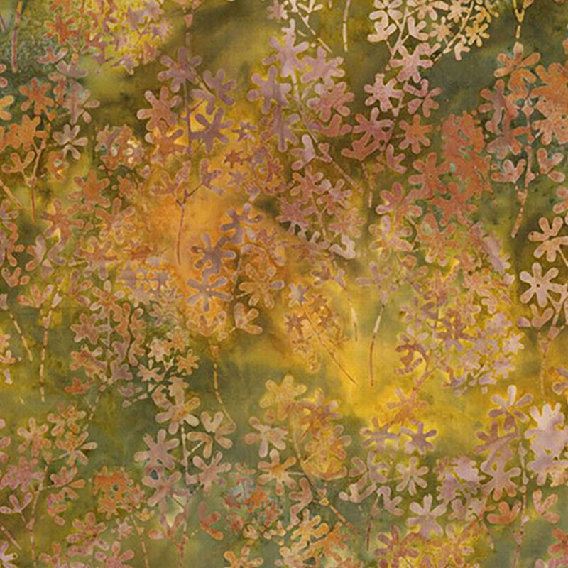 Tonga Campfire TONGA-B4126 SAGE Baby's Breath Floral by Timeless Treasures Fabrics