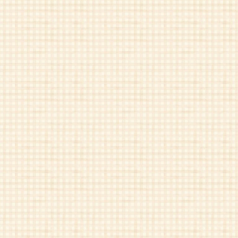 Cream checkerprint fabric.