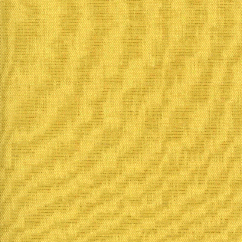 Woven basic fabric with a bright dandelion yellow color.