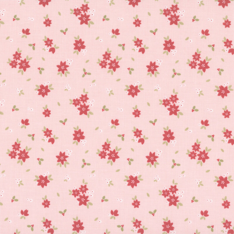 December Darling 31812-15 Blush Petals by My Sew Quilty Life for Moda Fabrics