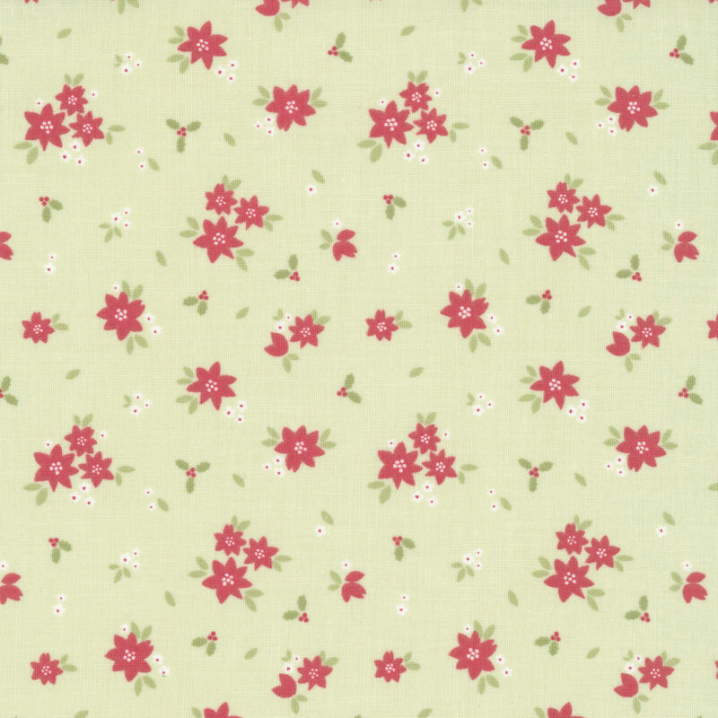 December Darling 31812-19 Leaf Petals by My Sew Quilty Life for Moda Fabrics