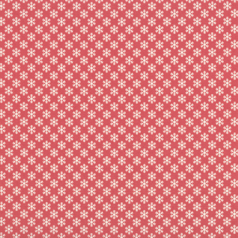 December Darling 31814-17 Rose Snowflakes by My Sew Quilty Life for Moda Fabrics