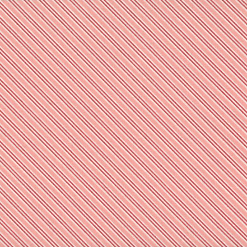December Darling 31818-16 Cotton Candy Candy Stripe by My Sew Quilty Life for Moda Fabrics