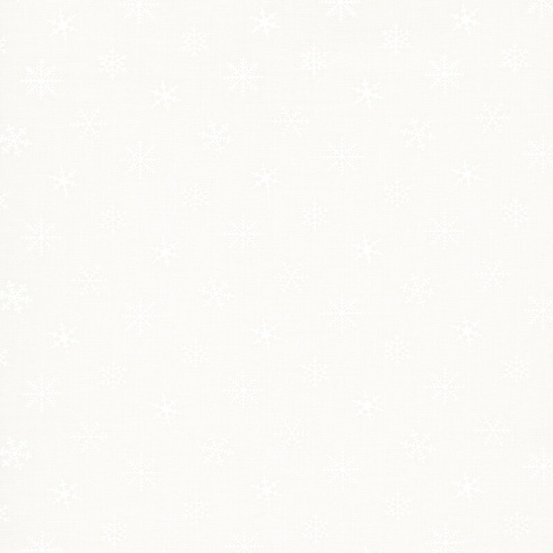Nantucket Noel 55374-11 White - White Fresh Snow by Camille Roskelley for Moda Fabrics