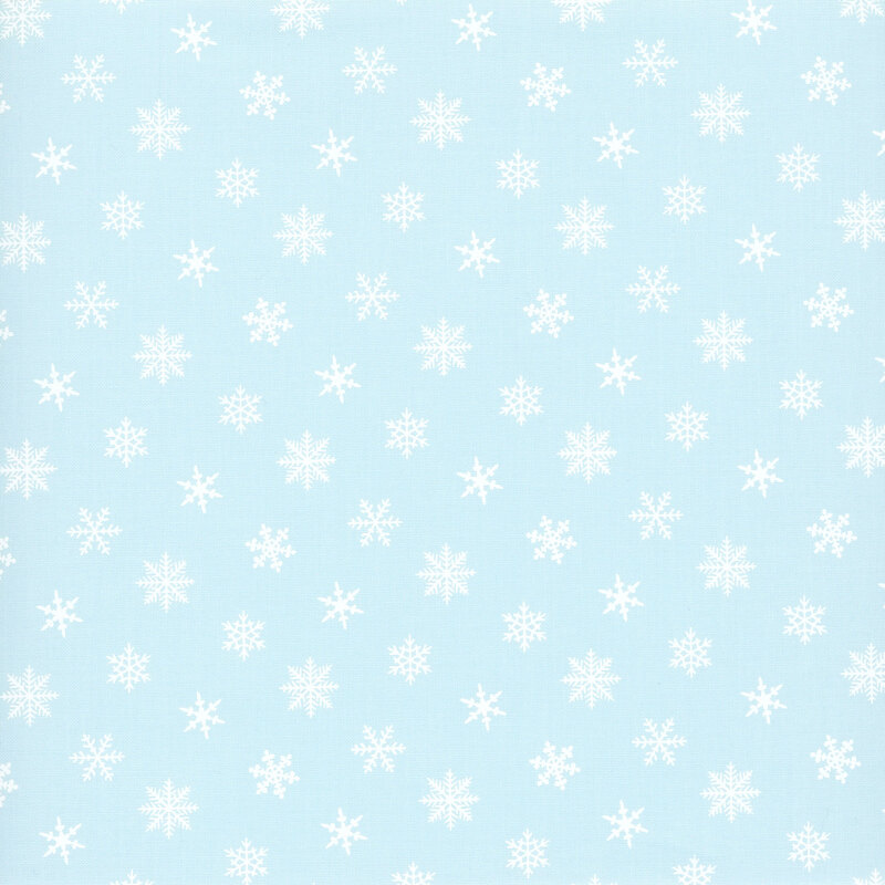 Nantucket Noel 55374-19 Frost Fresh Snow by Camille Roskelley for Moda Fabrics
