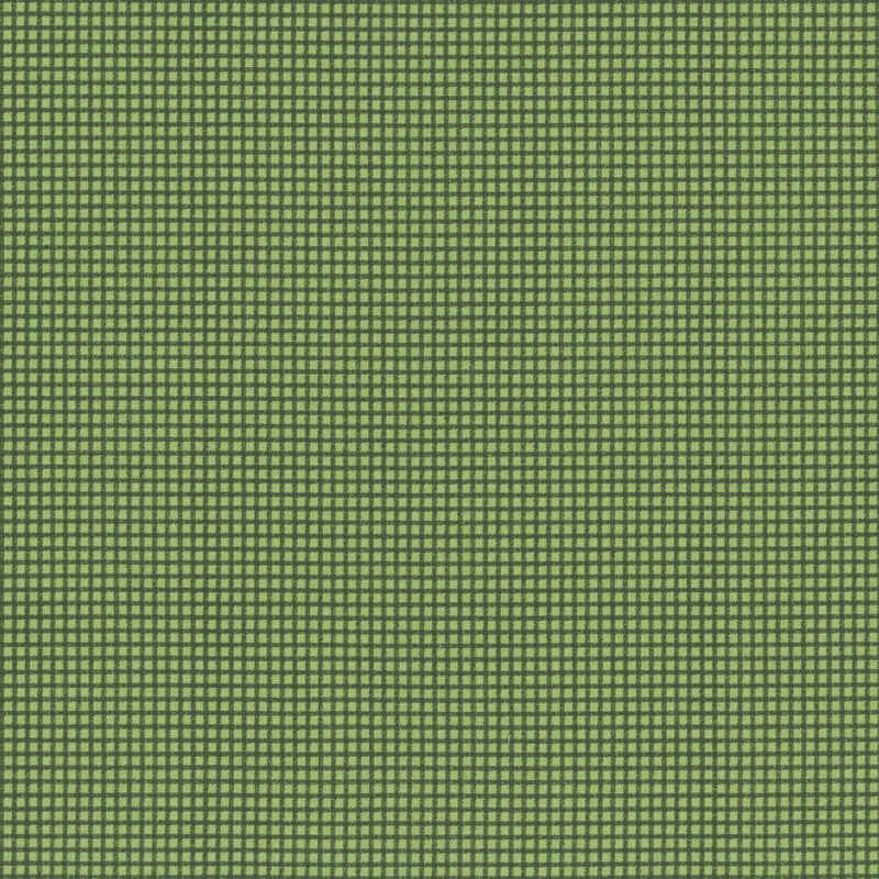 Nantucket Noel 55376-15 Green Gingham by Camille Roskelley for Moda Fabrics