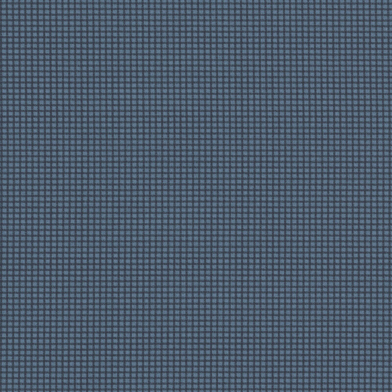 Nantucket Noel 55376-18 Nantucket Blue Gingham by Camille Roskelley for Moda Fabrics