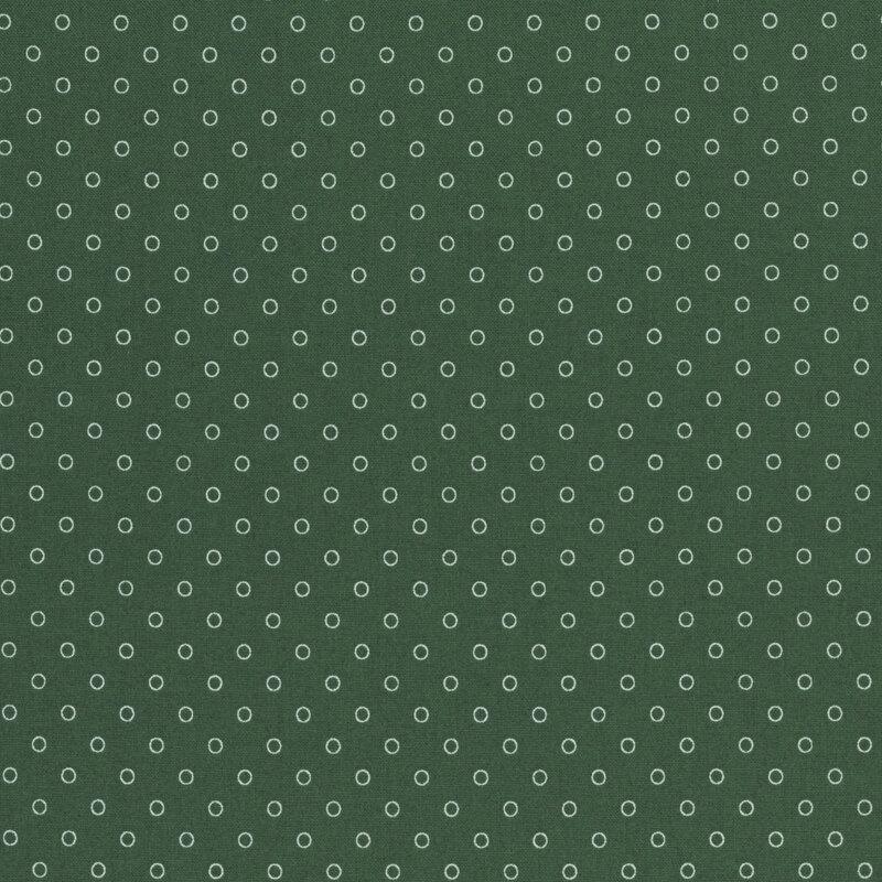 Nantucket Noel 55377-14 Evergreen Nantucket Dot by Camille Roskelley for Moda Fabrics