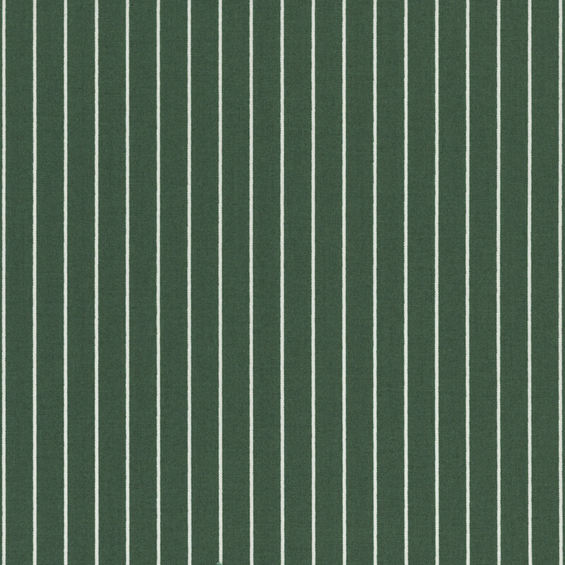 Nantucket Noel 55378-14 Evergreen Stripe by Camille Roskelley for Moda Fabrics
