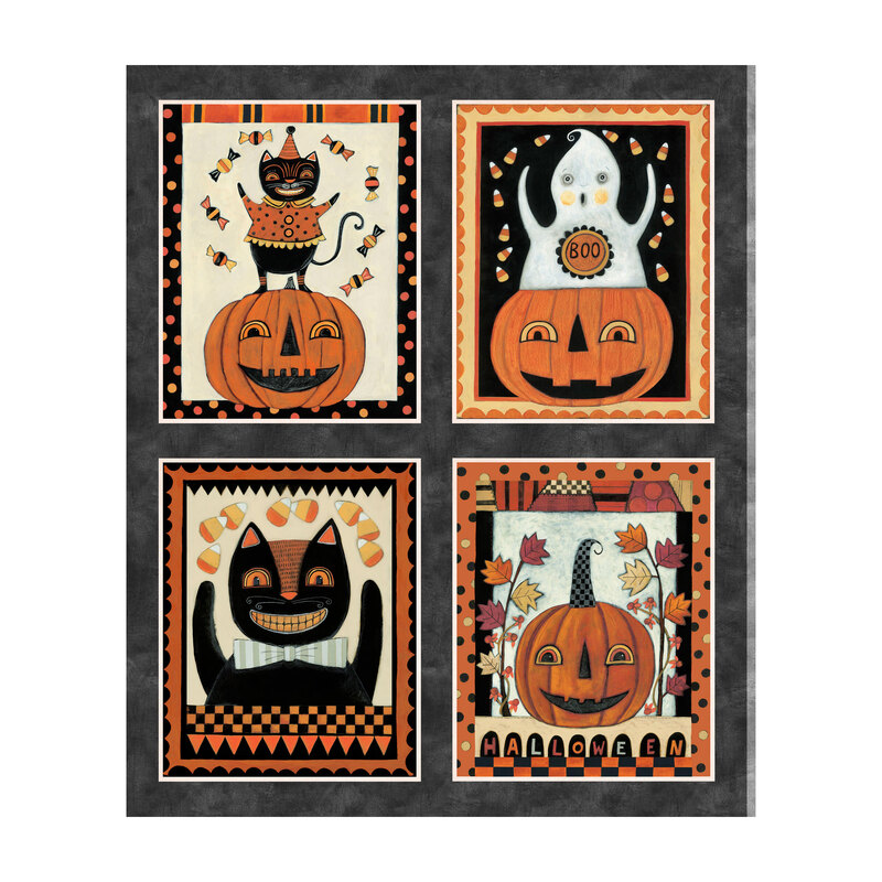 Harvest Moon Magic HMMA-6763 Panel by Bernadette Deming for P&B Textiles
