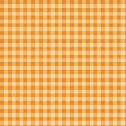 Light gold fabric with a deep honey yellow gingham pattern.