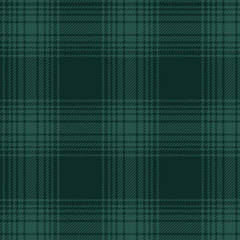 A phthalo green flannel fabric with overlapping dark green plaid stripes and fine textured markings.