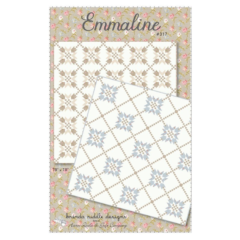 Emmaline Quilt Pattern by Brenda Riddle Designs