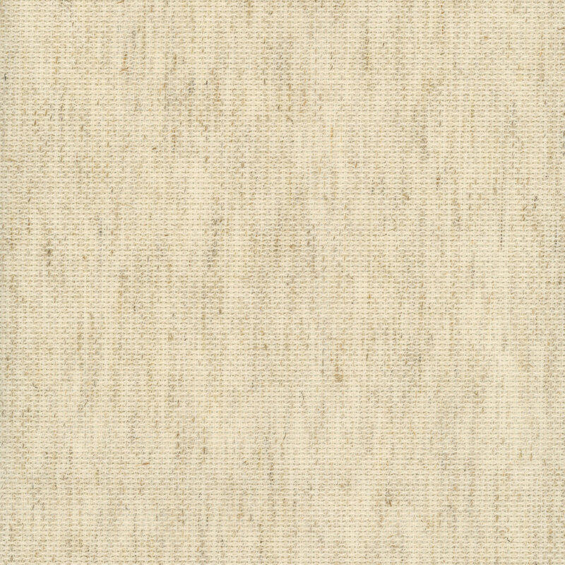 Close up swatch of 14ct Aida in the color Rustico Natural Oatmeal. 