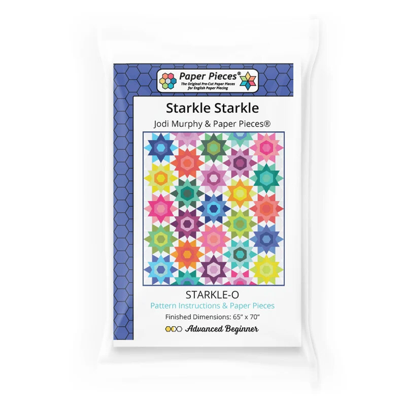 The starkle starkle pattern in its packaging, isolated on a white background.