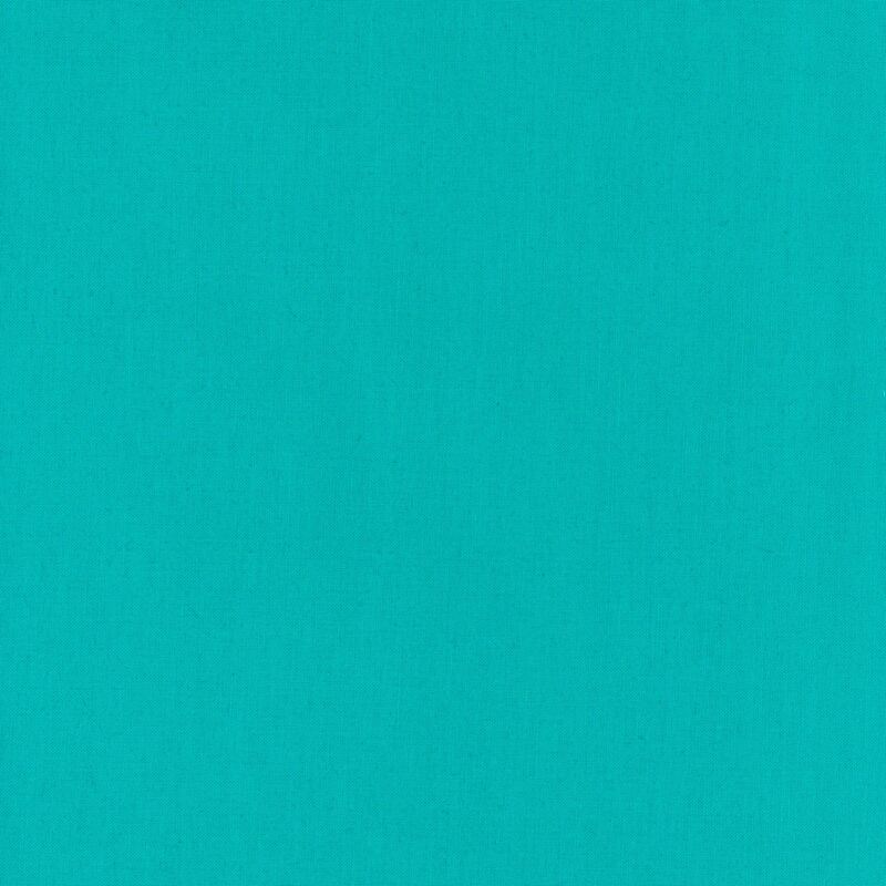 Solid turquoise blue fabric