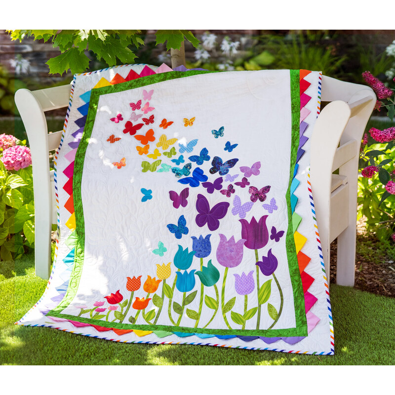Butterfly quilt discount