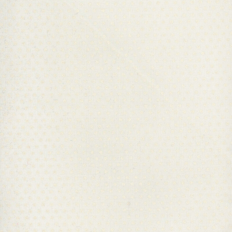 A plain off-white surface with a subtle texture and small dot pattern.