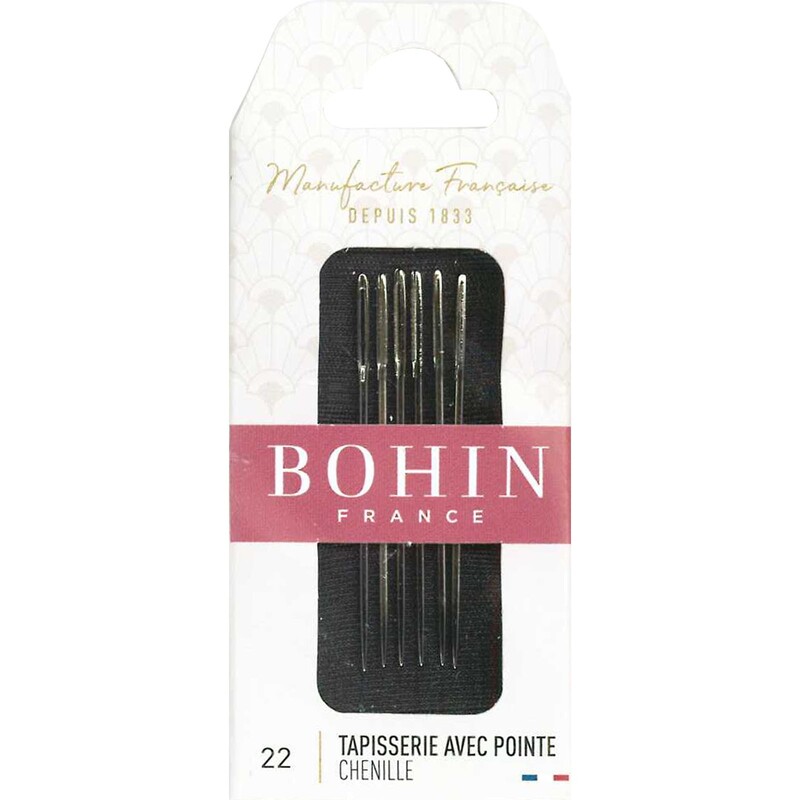 Bohin Chenille Needles - Size 22 6ct