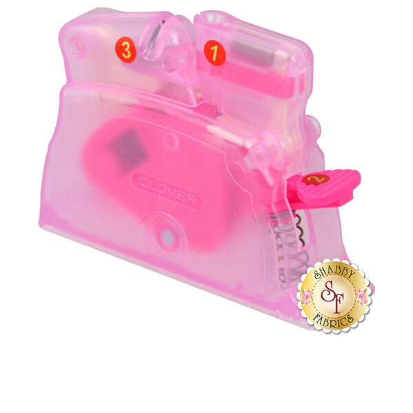 Clover Quick Desk Naald Threader, Roze