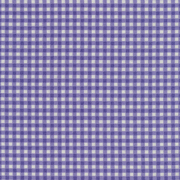 purple and cream gingham