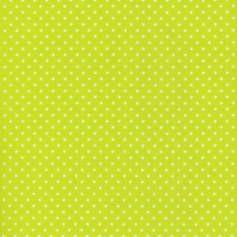 Swiss Dot C670-32 LIME by Riley Blake Designs