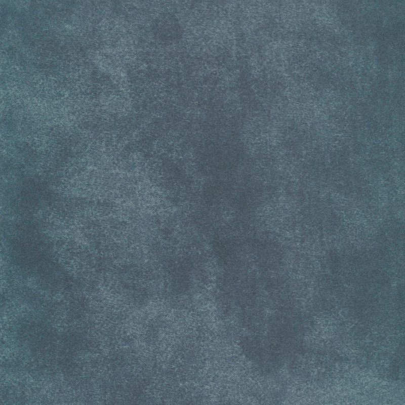 A textured, medium blue fabric with subtle variations in tone.