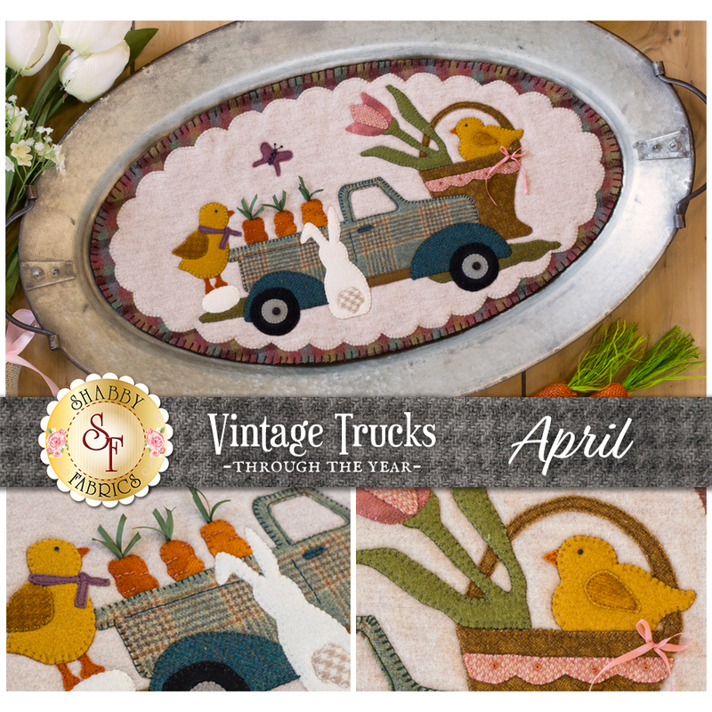 Vintage Trucks - April - Wool Kit
