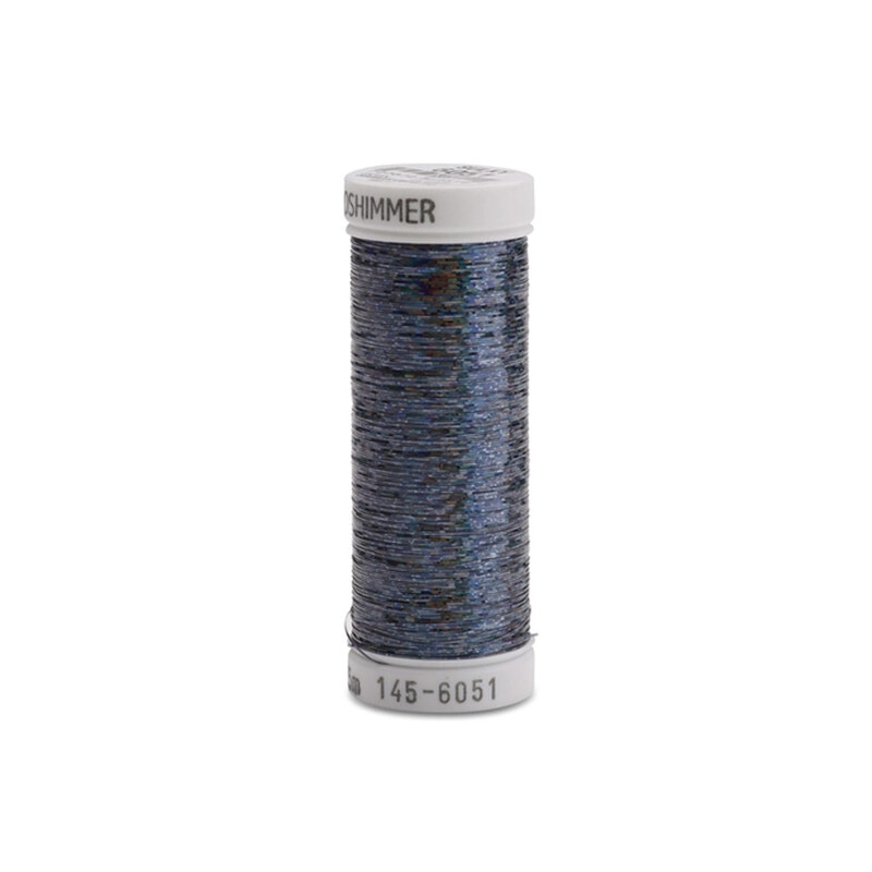 Sulky Holoshimmer Metallic #6051 Arctic Black 250 yd Thread