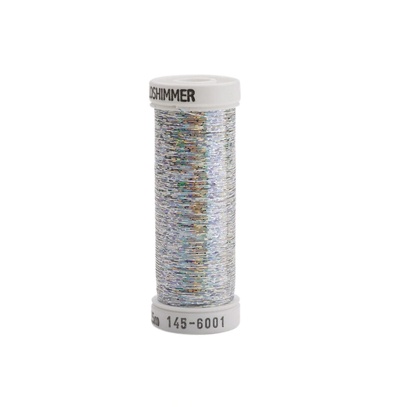 Sulky Holoshimmer Metallic #6001 Silver 250 yd Thread