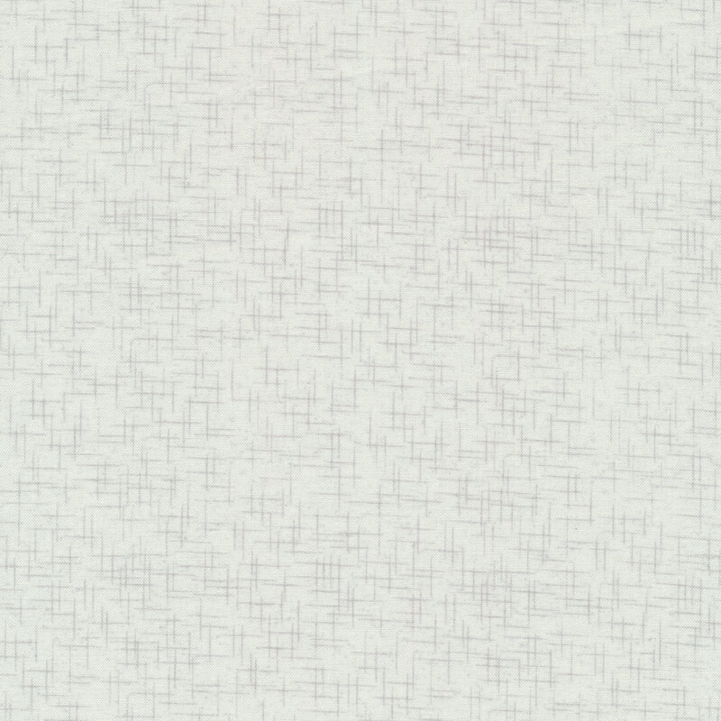 Tonal gray cross hatch textured fabric | Shabby Fabrics