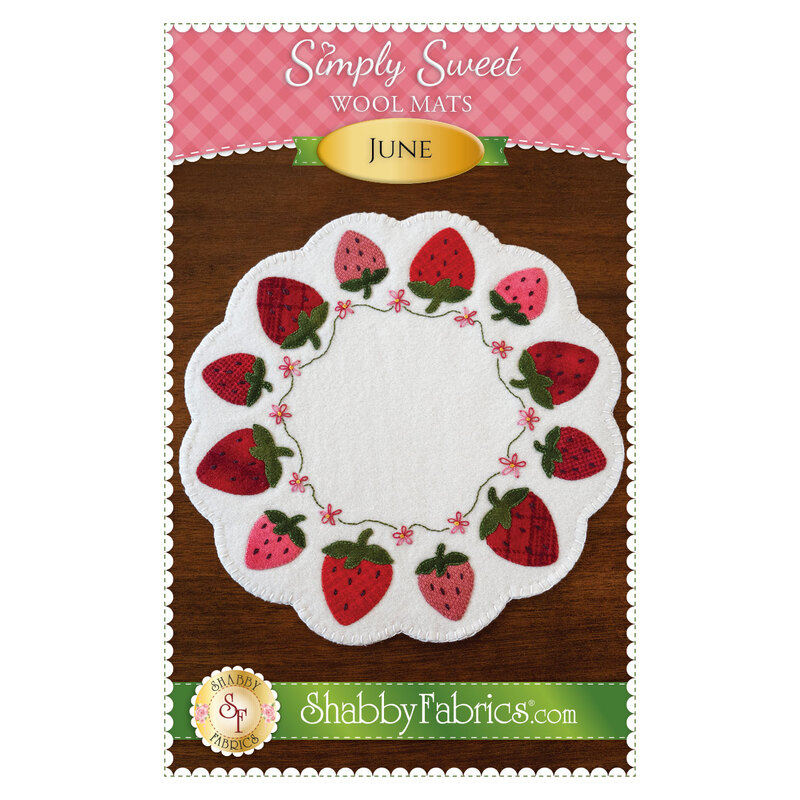 Simply Sweet Mats - June - Pattern | Shabby Fabrics