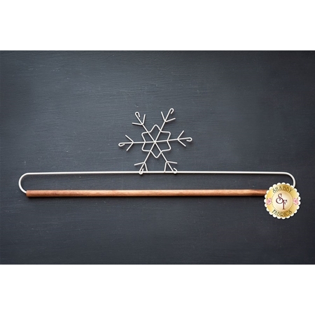 Craft Holder - White Snowflake - 16