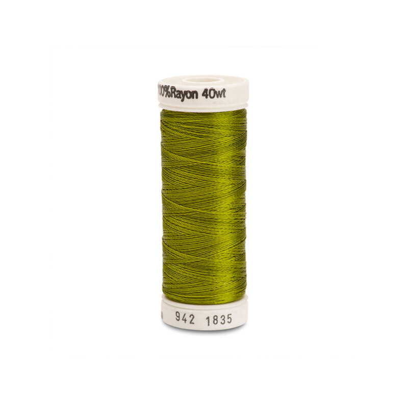 Sulky 40 wt Rayon Thread  #1835 Peapod Green | Shabby Fabrics